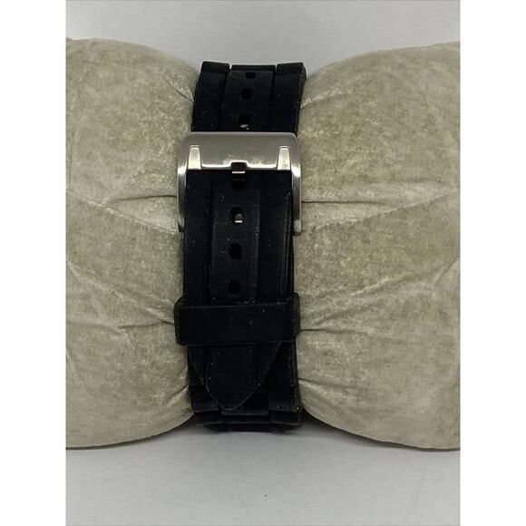 Fossil PR5409 Men's Black Silicone Analog Black Dial Quartz Genuine Watch JK2 - Picture 6 of 12